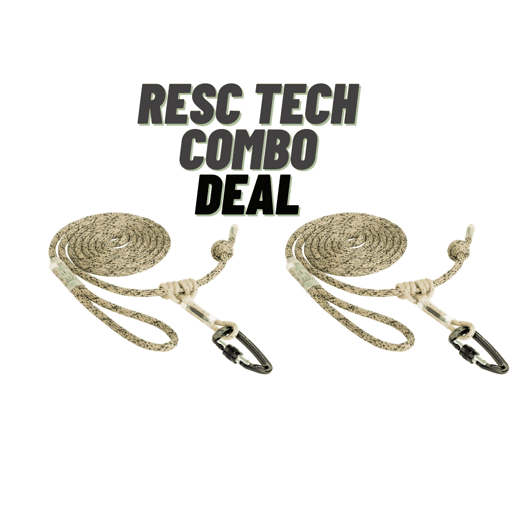 CRUZR Gear - Tree Tether & Lineman Rope Combo | Resc Tech