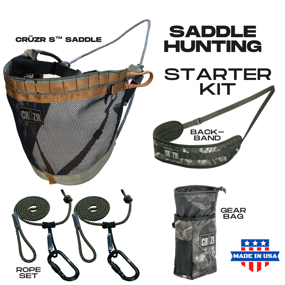 Saddle Hunting Gear - Platforms, Sticks, Ropes & More | CRUZR